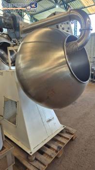 Lote de dez drageadeiras em a�o inox com capacidades entre 150 litros e 350 litros.