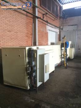 Forno a gás de wafer 30 placas Alemão