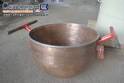 Tacho de cobre a g�s para crocantes Incapi