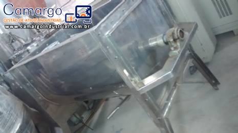 Misturador de pás 300 L em inox Imarvil