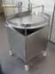 Mesa girat�ria em inox para frascos garrafas