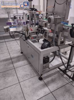 Rotuladora para frasco cilndrico auto adesivo PE Latina Labelers
