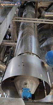 Trocador de calor de casco tubo DEDINI  35 m� de �rea de troca