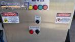 Seladora de tampas por induo automtica em inox para potes frascos 2019 GRC