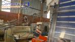 Alimentador posicionador abastecedor em a�o inox de tampas Norma