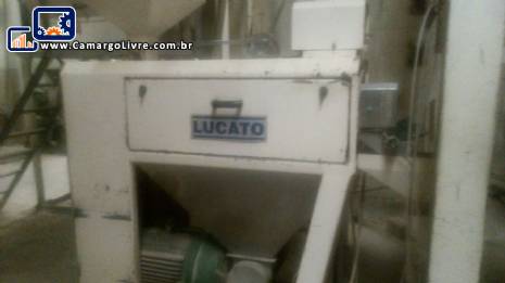 Linha para beneficiamento de arroz 3.000 kg Lucato