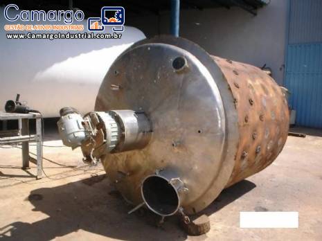 Reator herm�tico inox 316